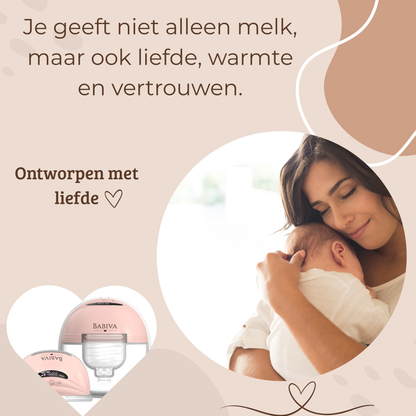 Babiva Borstkolf Gold + Met Tas