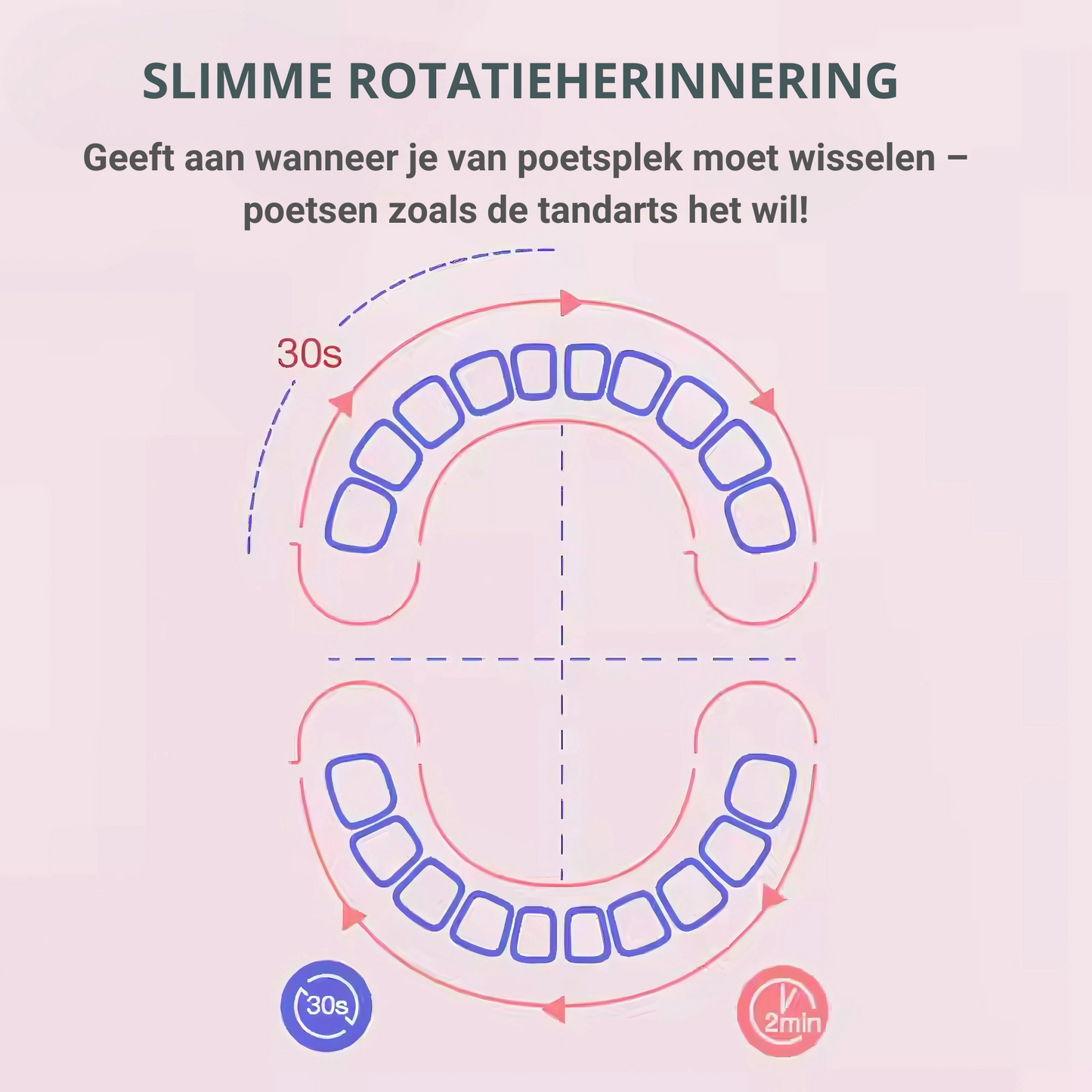 Sonisch Elektrische Tandenborstel Roze
