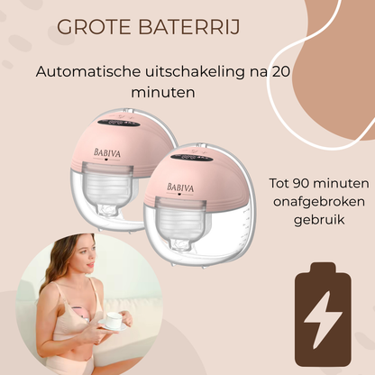 Babiva Borstkolf Gold + Met Tas