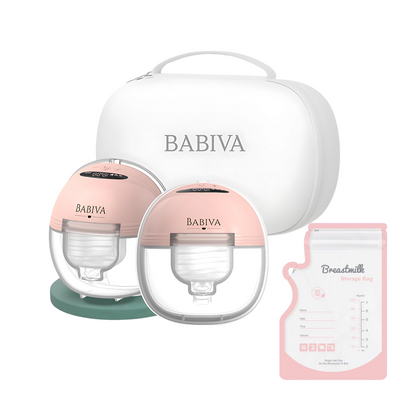 Babiva Borstkolf Gold + Met Tas