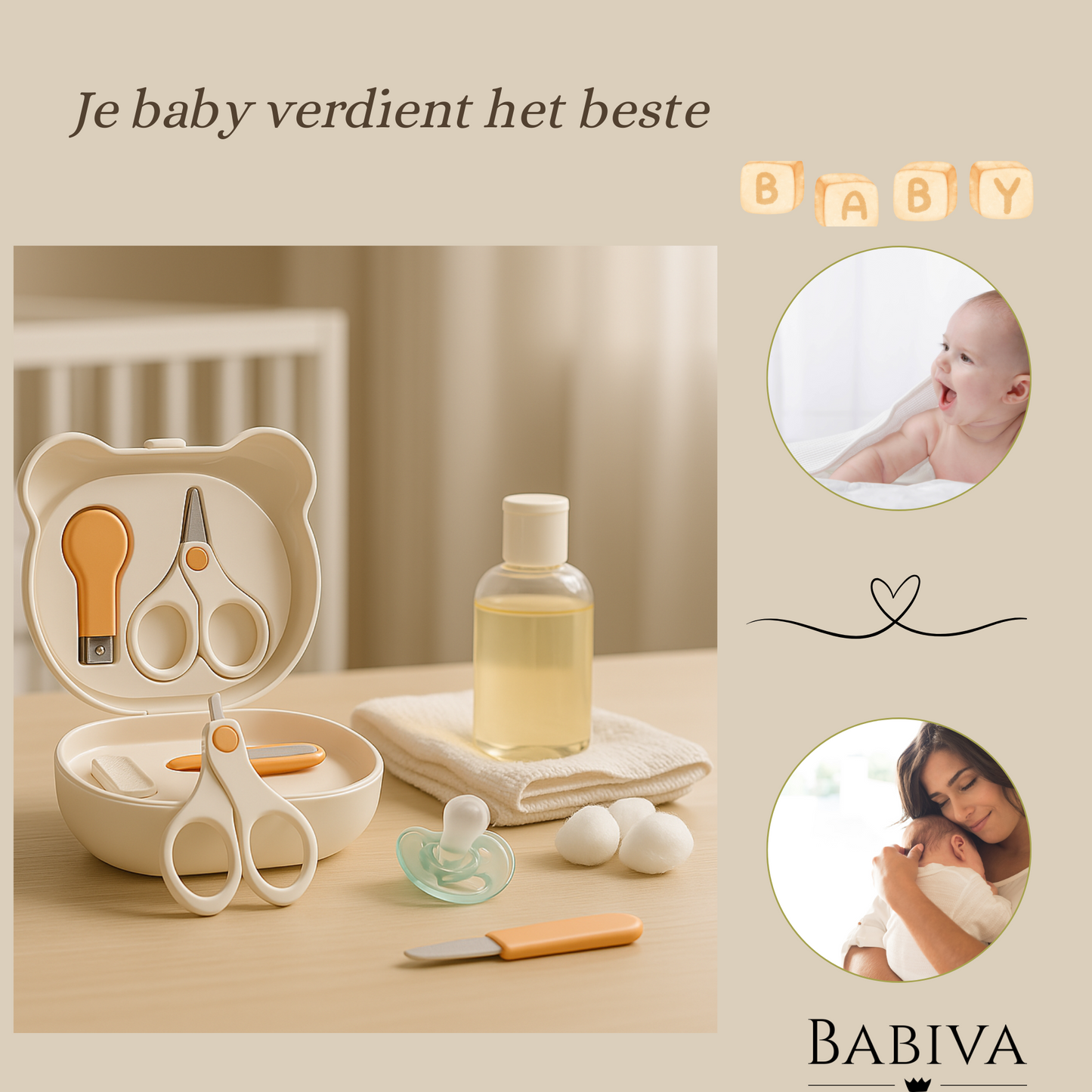 Complete Babyverzorgingsset