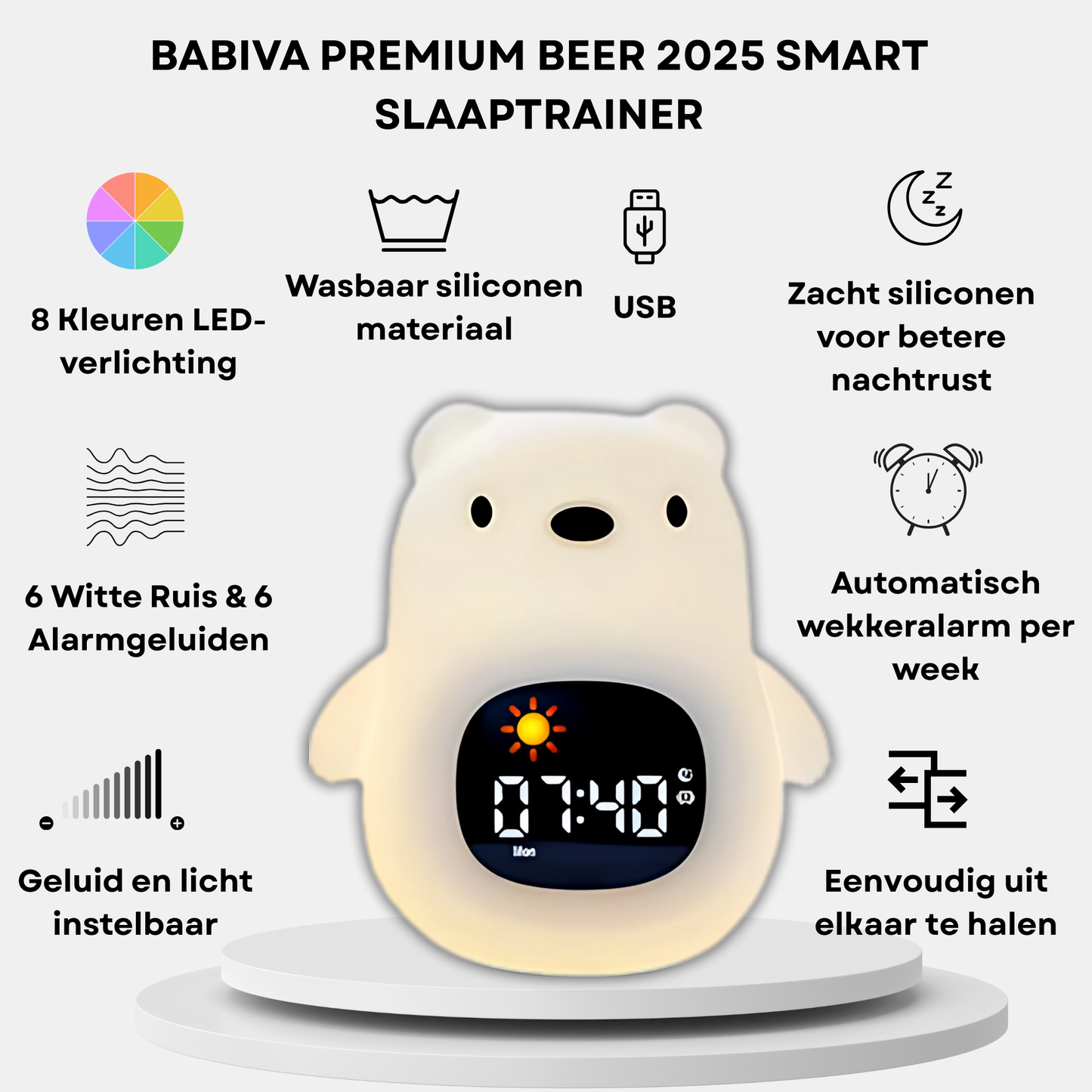 Babiva Premium Smart Slaaptrainer
