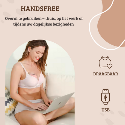 Babiva Borstkolf Gold + Met Tas