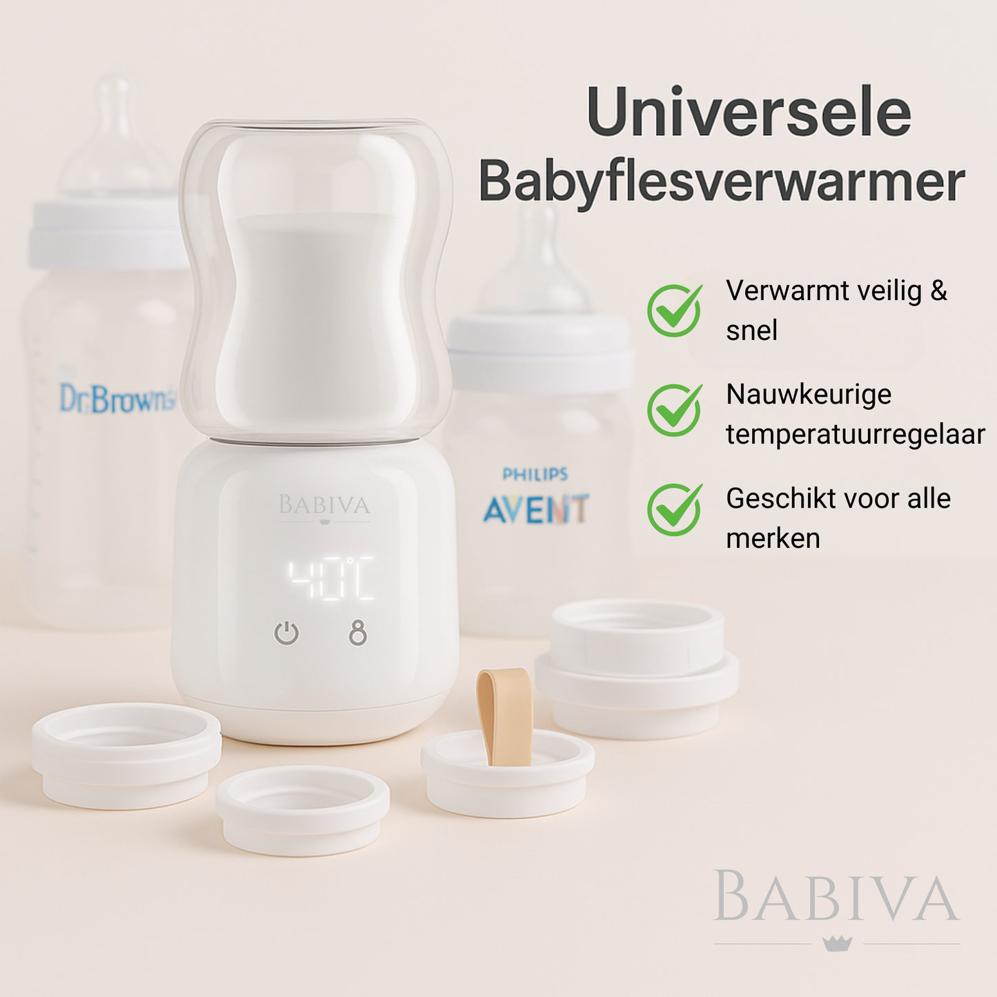 Babiva Flessenwarmer Pro 2025
