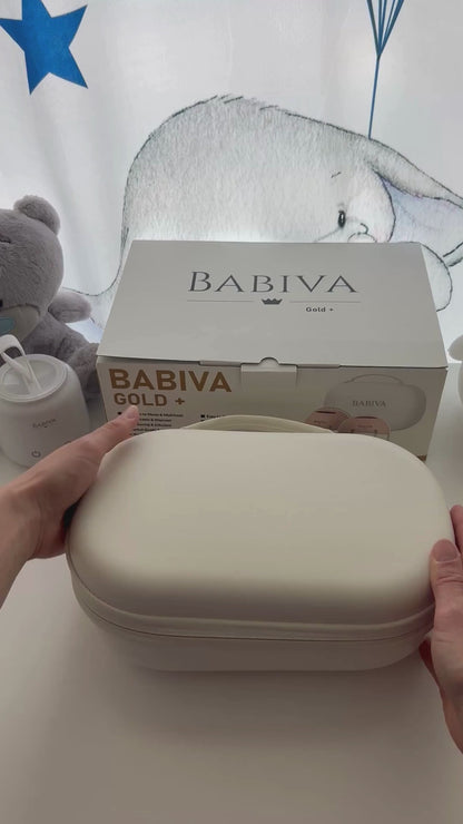 Babiva Borstkolf Gold + Met Tas